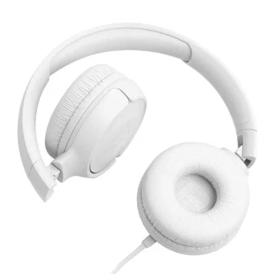 JBL Tune 520C Wired Headphones – White